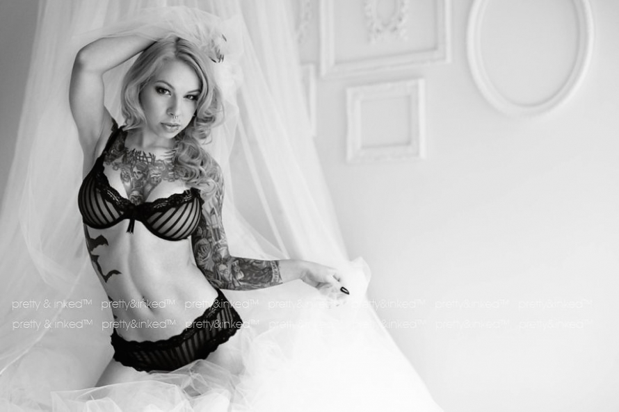 pretty and inked, alt models, marcy horror, tattooed women, girls with ink, tattooed women